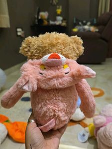 Cute Pink Bear Plush Toy
