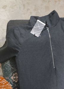 Simple Grey T-Shirt Dress