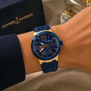 ULYSSE NARDIN SKELETON – BOLD BLUE LUXURY EDITION