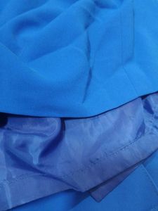 Chic Blue Sleeveless Dress