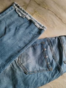 Light Wash Denim Jeans