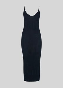 Double Slit With Rib Details Bodycon Dress ✨
