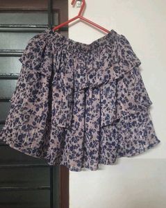 Layered Mini Skirt