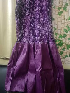 Elegant  Embroidered Gown