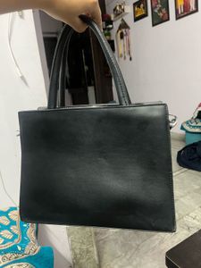 Black chic office bag