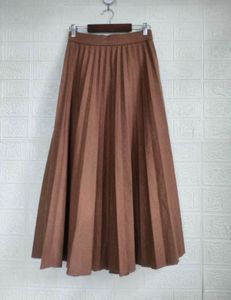 Locve Women’s  Pleated Midi Skirt