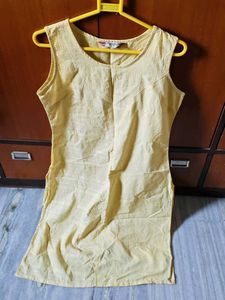 set of two-Vintage kurta(yellow and green)