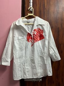 white shirt