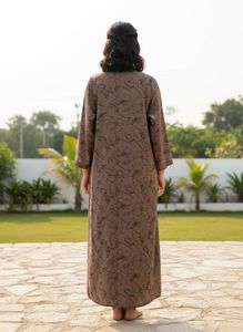 Floral Print abaya