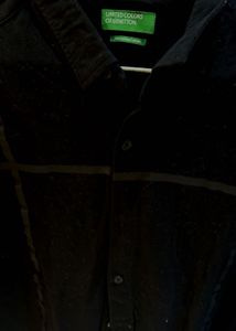 United Colors of Benetton Black Shirt
