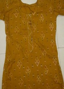 Yellow Kurta Set with salwar