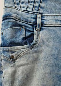 Light Wash Blue Denim Jean