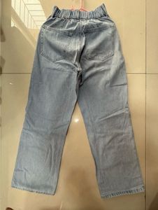 Light Wash Wide Leg Jeans