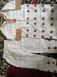 Elegant Embroidered 3 pis Kurta Set