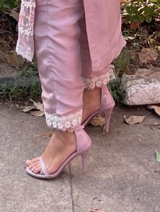 Women Pink Pencil Heels