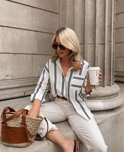 Chic Stripe classic Shirt