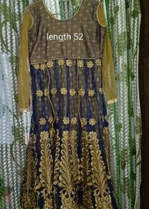 Stunning Embroidered Anarkali Gown