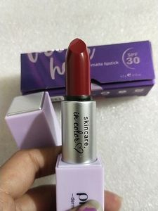 Plum Velvet Haze Matte Lipstick Spf30
