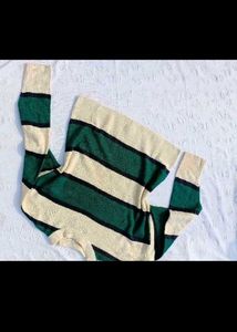H&amp;M Chic Striped Knit Sweater
