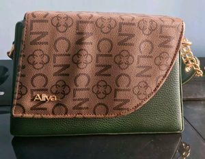 Stylish Monogram Crossbody Bag