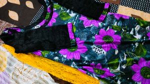 Vibrant Abstract Print Kurta Set