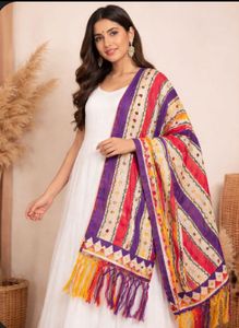 Vibrant Embroidered Dupatta