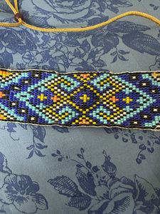 khat beaded boho necklace