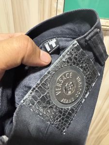 Versace Jeans Couture Vintage 90’s Black Denim