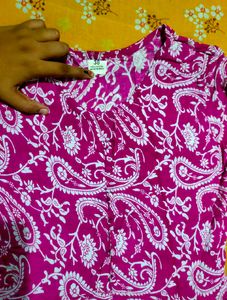 Pretty Print Long Dress for Women