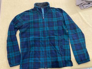 UNIQLO Plaid Fleece Zip Jacket
