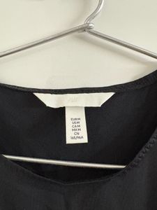 H&amp;M Black Sleeve Bodysuit