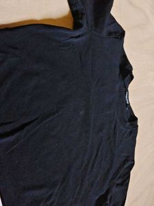Black Cropped T-Shirt