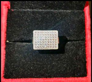 Sparkling Ring for gents pure silver # fixed price