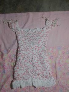 Cute Floral Ruched Mini Dress