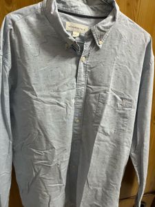 L Size Blue Shirt