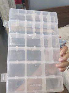 Clear Compartment Storage Box