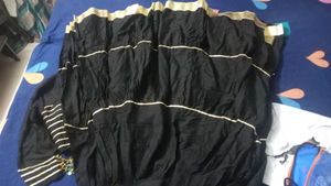 Stylish Black Tiered Lehenga Choli Set
