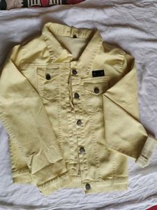 Yellow Denim Jacket