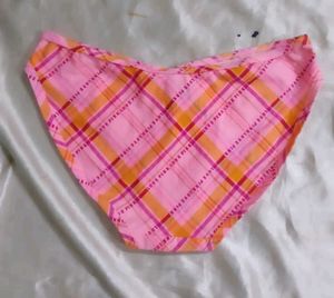 Pink Plaid panty