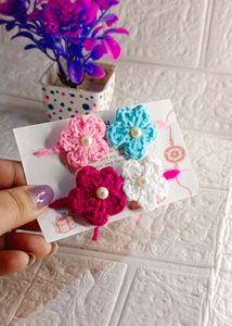 Handmade crochet rakhi