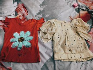 Cute Girls Tops Set