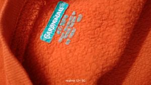Boys Orange "Dirt Crew" Sweatshirt