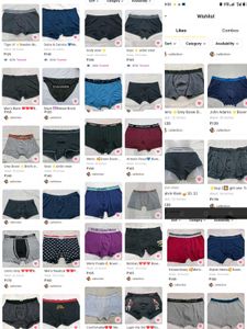 mix size Men's Boxer Briefs combo