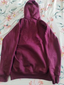 Maroon Graphic Hoodie