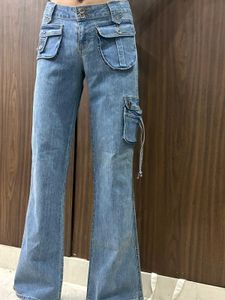 Vintage Bootcut Cargo Jeans