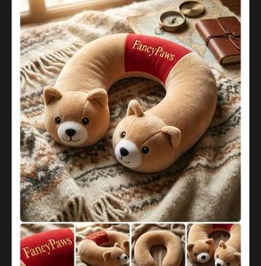 Cute Bear Neck Pillow