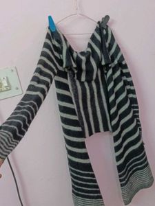 Striped Knit Cardigan