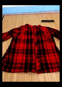 Red & Black Plaid Shirt