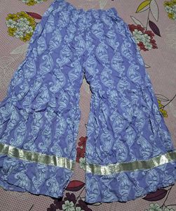 Beautiful Lilac Print Kurta Set