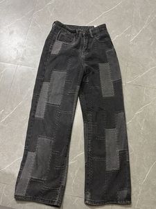 Patchwork Denim Jeans